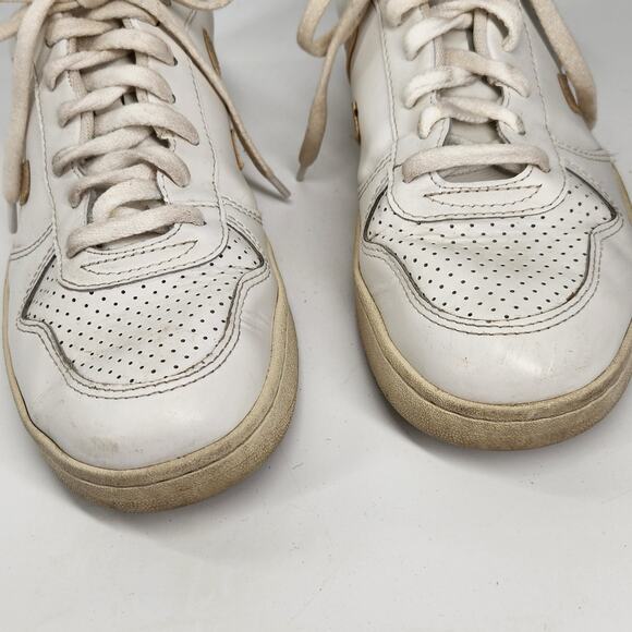 VEJA V-10 Chromefree Leather Extra White Low Top Womens Sneakers Size US 9 - Picture 3 of 8